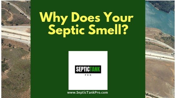 Septic tank bad smell