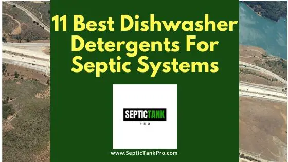 dishwasher detergents banner for septics