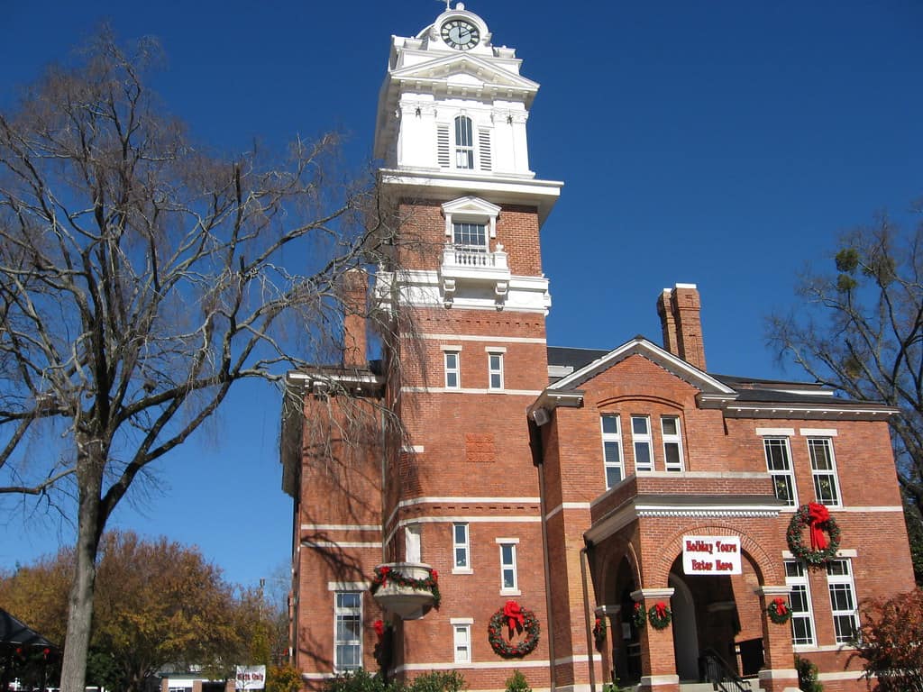 Lawrenceville Georgia Photo of Historic Courthouse