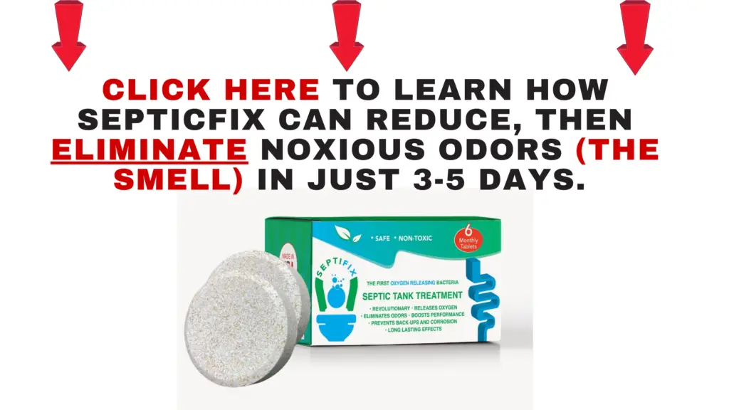 septic tablets reduce odors